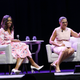 Former first lady Michelle Obama and Women’s Foundation of Colorado President Lauren Casteel in Denver on July 25, 2017 (Jason Bahr/Getty Images for the Women’s Foundation of Colorado)